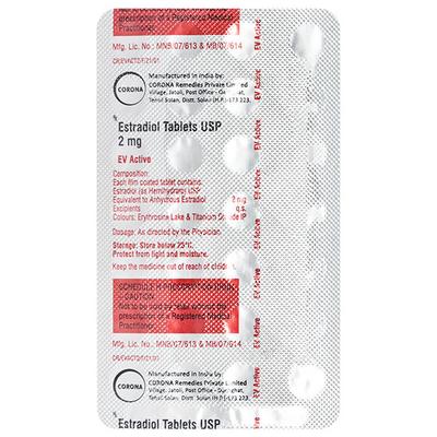 EV ACTIVE Tablet 28's - Hormonal Therapy-Oes