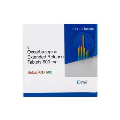 Selzic OD 600mg Tablet 10'S - Epilepsy/Convulsion-Ant