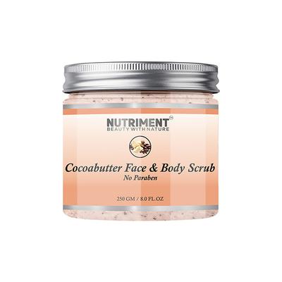 Nutriment Cocobutter Scrub All Skin Type 250 gm - Scrubs & Exfoliants