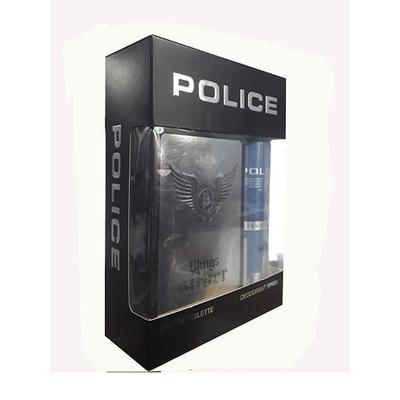 Police Silver Gift Set(Eau de Toilette 100ml + Deo200ml) 300 ml - Perfumes (Edt/Edp)