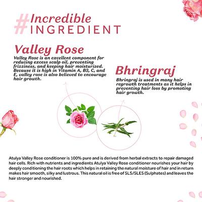 Atulya Valley Rose Conditioner 300 ml - Conditioners