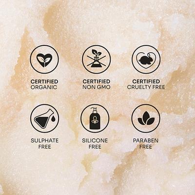 Mintree Certified Organic Luxury Oud Sugar Scrub, Exfoliates and Brightens Skin, Removes Tan 150 gm - Scrubs & Exfoliants