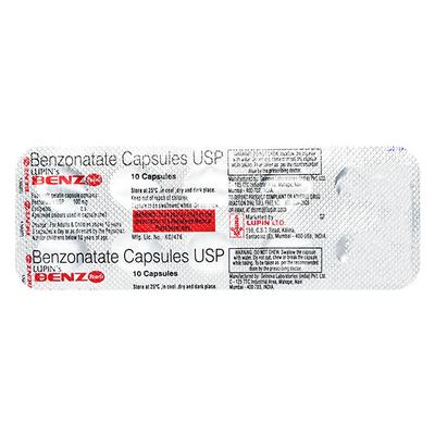 BENZ PEARLS Capsule 10's - Cough And Cold-Cou