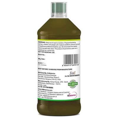 St.Botanica Wheatgrass Juice with Aloevera 500 ml - Ayurvedic Juices