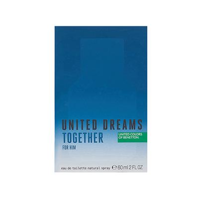 United Colors Of Benetton Together For Him Eau De Toilette 60 ml - Women Perfumes (Edt/Edp)
