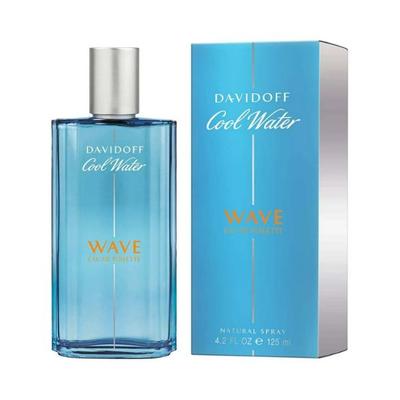 Davidoff Cool Water Wave Man Eau De Toilette Spray 125 ml - Men Perfumes (Edt/Edp)