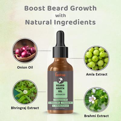 Fantraa Advanced Beard Growth Oil 30 ml - Beard Oil