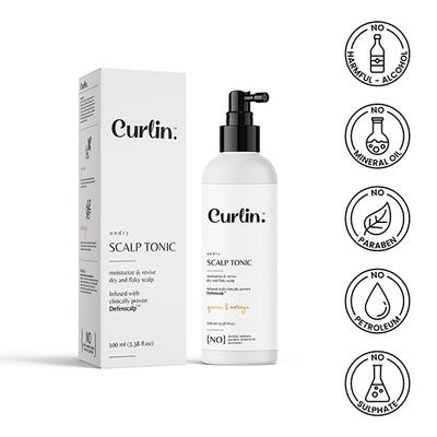 Curlin Undry Scalp Tonic 100 ml - Hair Serums
