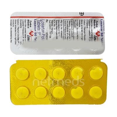 Losacar 50mg Tablet 10'S - Hypertension-Ang