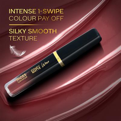 Faces Canada Comfy Matte Wow Liquid Lipstick - Cocoa Crush 07 3.8 ml - Liquid Lipsticks