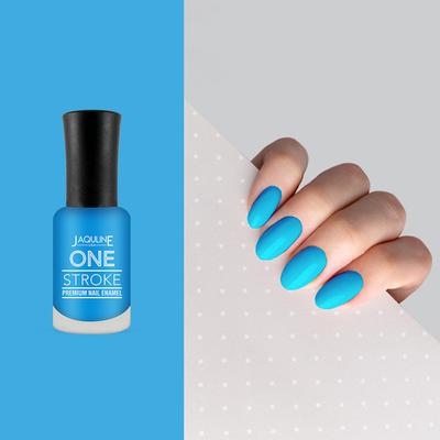 Jaquline USA One Stroke Premium Nail Enamel Ocean wave J07 8 ml - Nail Polish