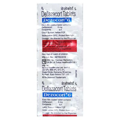 Dezocort 6mg Tablet 10'S - Hormonal Therapy-Imm