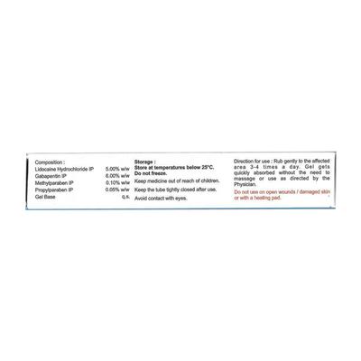 SENTIDOR Gel 30gm - Neuropathic Pain-Dru