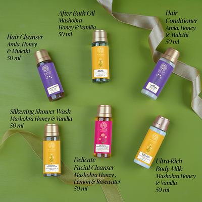 Forest Essentials Sheen Skin & Hair Treasures Gift Box 1's - Facial Kits