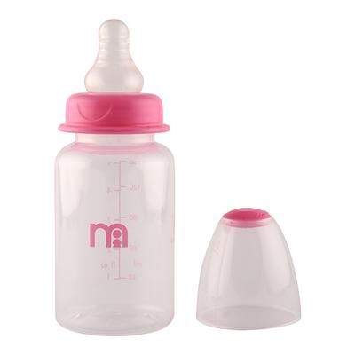 Mothercare Narrow Neck Bottle - Pink 150 ml - Feeding & Nursing