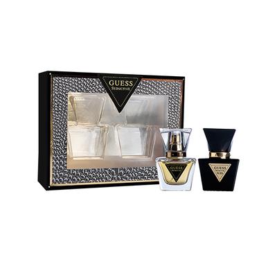 Guess Seductive + Seductive Noir Eau de Toilette Mini Set (2 x 15ml) 2's - Women Perfumes (Edt/Edp)