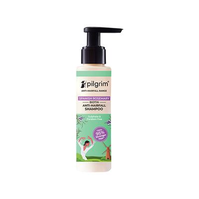 Pilgrim Spanish Rosemary & Biotin Anti-Hairfall Shampoo for Reducing Hair Loss & Breakage 200 ml - Shampoos