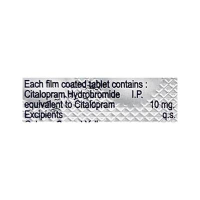 Citalop 10mg Tablet 10'S - Depression-Ant