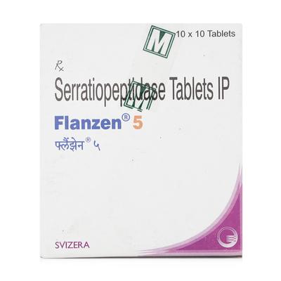 Flanzen 5mg Tablet 10'S - Pain relief-Ant