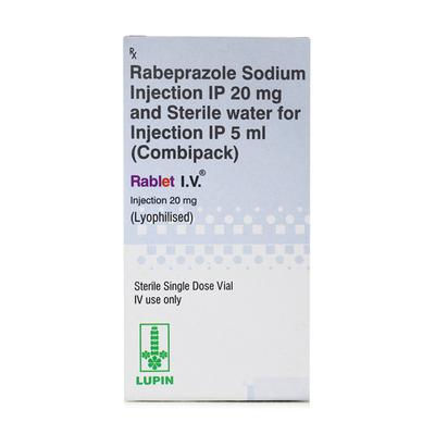 Rablet IV 20mg Injection 1X5ml - Ulcer/Reflux/Flatulence-Aaa