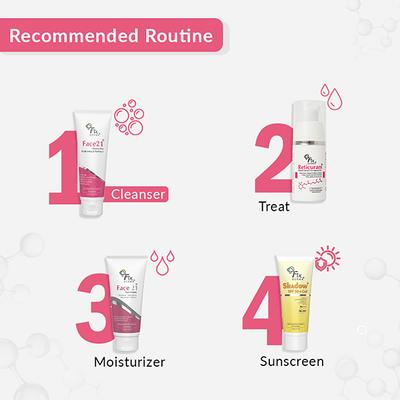 Fixderma Face21 Face Cleanser, Reduce Wrinkles & Fine Lines, Skin Brightening  Face Wash (75 ml) - Face Wash & Cleansers