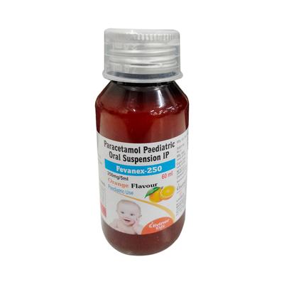 FEVANEX 250 ORANGE FLAVOUR Oral Suspension 60ml - Fever-Ana