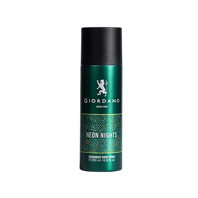 Giordano Neon Nights Deodorant Spray 200 ml - Men Deodorants/Roll-Ons