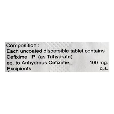 Jifon DT 100mg Tablet 10'S - Bacterial Infections-Cep