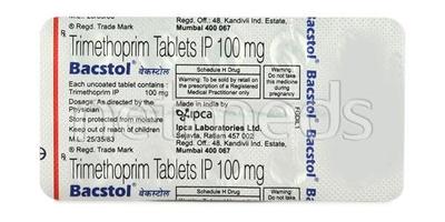 Bacstol 100mg Tablet 10'S - Bacterial Infections-OAB