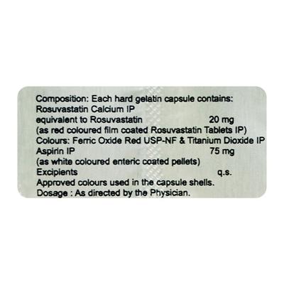 LIPIROSE AS 20 Capsule 10's - High Cholesterol-Dys