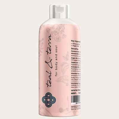 Teal & Terra Luxury Hydrating Body Oil After Bath With Argan & Rose Oil 200 ml - Body Butter
