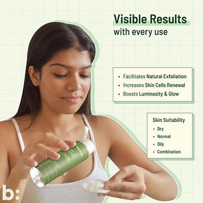 Biocule Ever Glow Radiance Toner For Brightening & Glow, With Vitamin C & Aha 30 ml - Toners