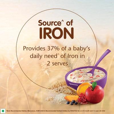 Nestle CERELAC 5 Grains & Fruits Baby Food Cereal No Preservatives (18 to 24 Months Baby) 300 g - Baby And Infant Supplements