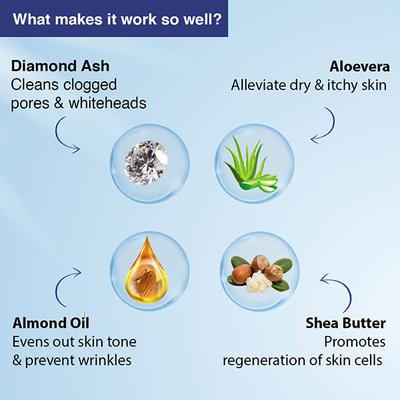 Aryanveda Diamond Bleach 276 gm - Bleach