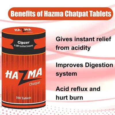 Cipzer Hazma Chatpat Tablet 100's - Speciality Medicines