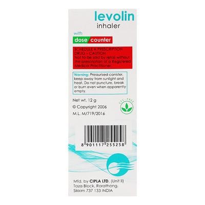 Levolin Inhaler 200Md - Asthma/COPD-Ast