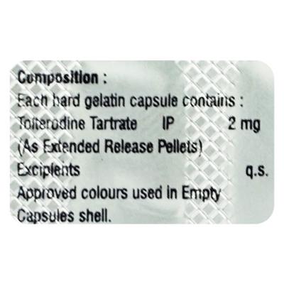 TOLRA ER 2 Capsule 10's - Bladder And Prostate Disorders-Dru