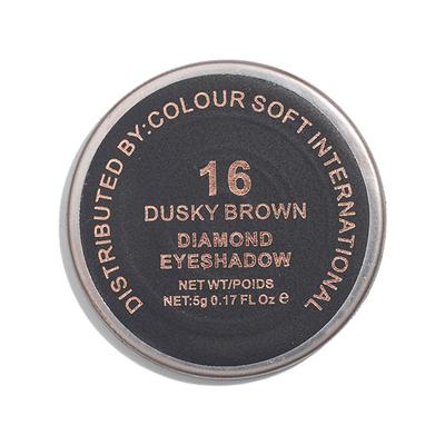 Europe Girl Single Diamond Eyeshadow 16 Dusky Brown NA 5 gm - Eyeshadow, Bases & Primers