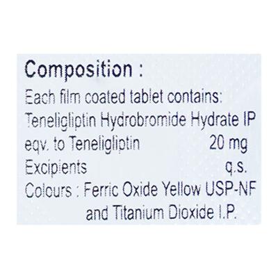 Tenali 20mg Tablet 10'S - Diabetes-Ant