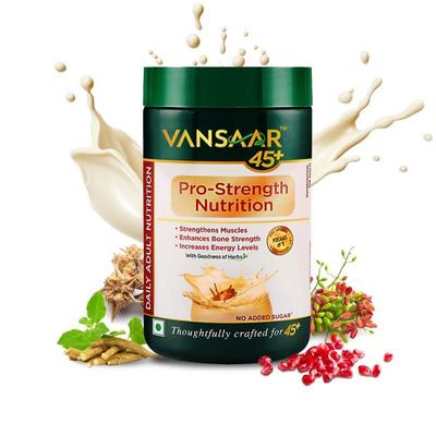 Vansaar 45+ Pro-Strength Nutrition Powder 400 gm - Speciality Medicines