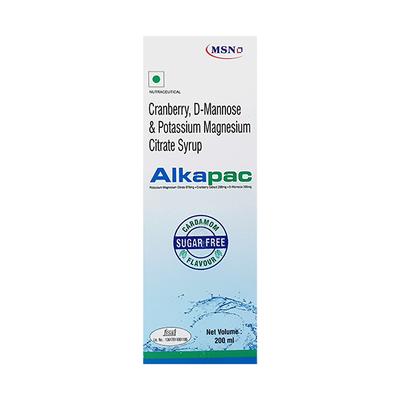 ALKAPAC SUGAR FREE CARDAMOM FLAVOUR Syrup 200ml - Kidney Disease/Stones-Oth