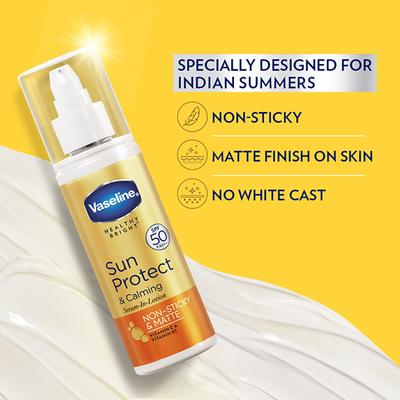 Vaseline Sun Protect Spf 50 Body Lotion 90 ml - Face Sunscreen