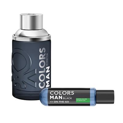United Colors of Benetton On - The - Go Colors Black for Men 30ml - Men Perfumes (Edt/Edp)