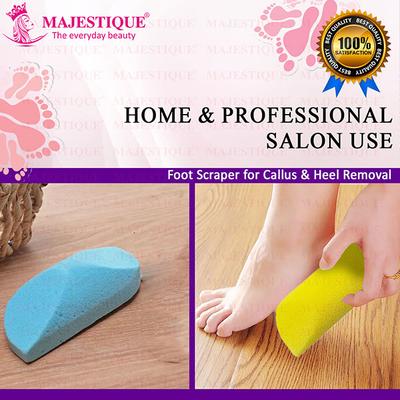 Majestique Spongeables Pedi Scrub Foot Buffer 1's - Callus Shavers & Stones