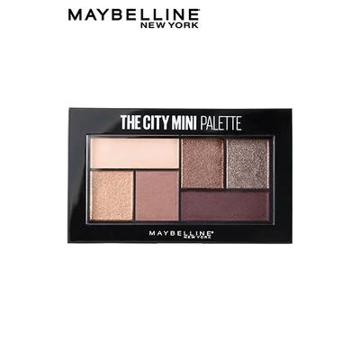 Maybelline New York City Mini Eyeshadow Palette, Brunch Neutrals 6.1 gm - Eyeshadow, Bases & Primers