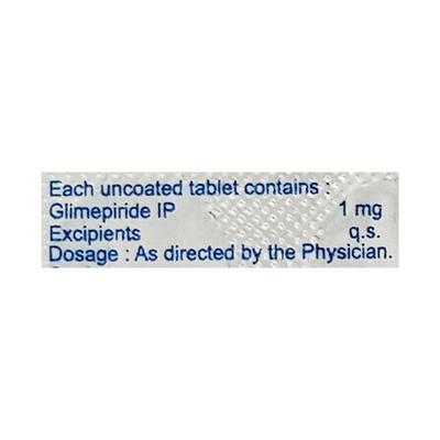 Enristas 1mg Tablet 10'S - Diabetes-Ant