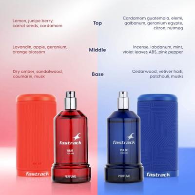 Fastrack Gift Pack For Him 100Ml Each 2's - Men Perfumes (Edt/Edp)