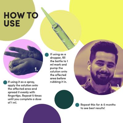 Bold Care Minioxidil Hair Growth Treatment Oil 60 ml - Hair Treatment