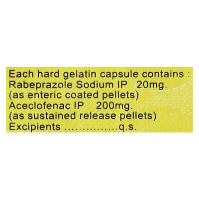 ACENDOL R Capsule 10's - Pain relief-Nsa