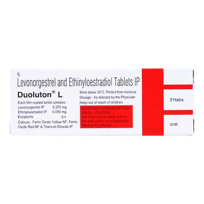 Duoluton L Tablet 21'S - Contraception-Ora